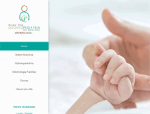 Tablet Screenshot of grupoeliteodontopediatria.com